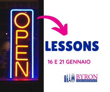 Open Lessons : vieni a scoprire il Byron!