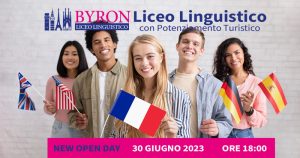 Liceo Linguistico Byron, un viaggio che inizia da qui